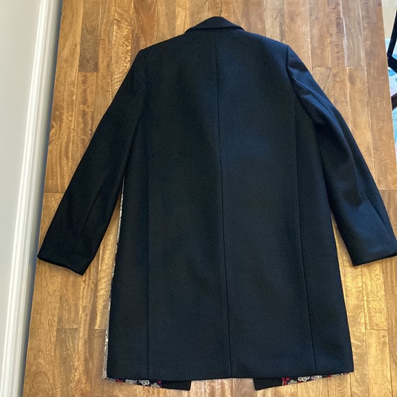 NWT NEVER WORN! Very rare J. Crew Collection Wool/Silk Tapestry Top Coat Size 10 - Picture 13 of 13